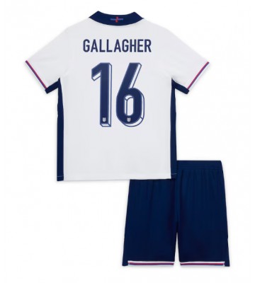 England Conor Gallagher #16 Hemmakläder Barn EM 2024 Kortärmad (+ Korta byxor)